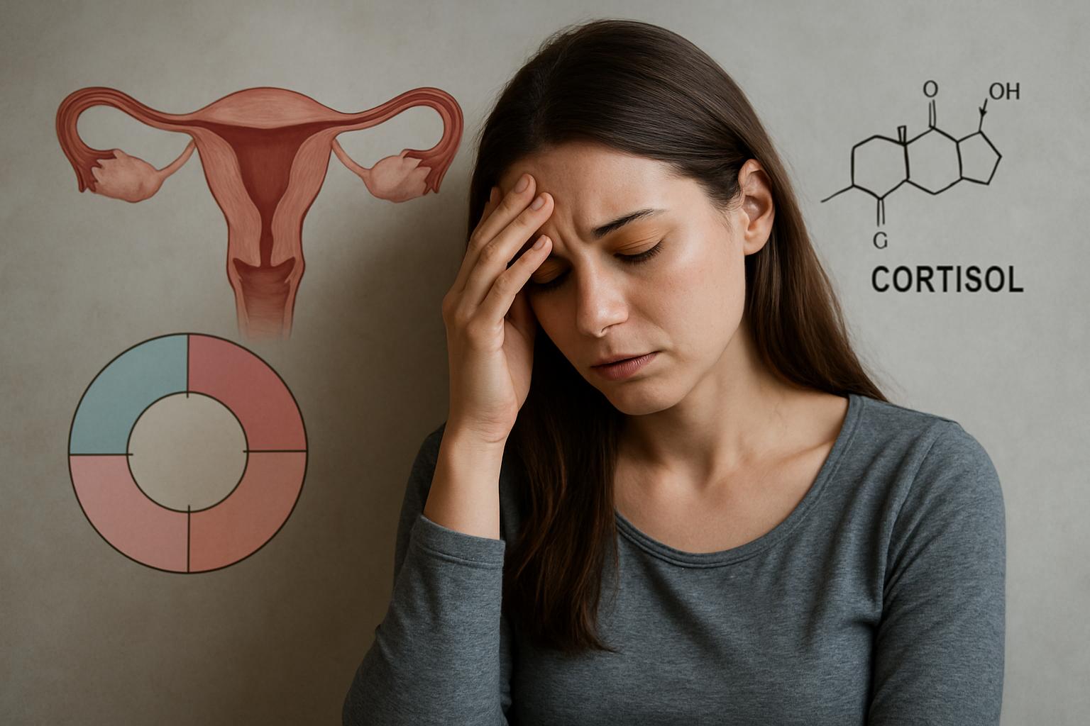 Wpływ przewlekłego stresu na cykl menstruacyjny i kortyzol: praktyczny przewodnik dla kobiet