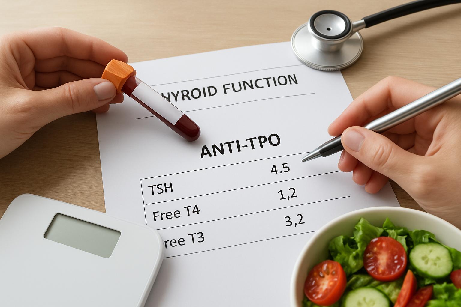 Rola badania poziomu hormonów tarczycy i anty-TPO w diagnostyce. Praktyczny obraz: co oznaczają wyniki dla Twojego stylu życia Rola badania poziomu hormonów tarczycy i anty-TPO w diagnostyce. Praktyczny obraz: co oznaczają wyniki dla Twojego stylu życia
